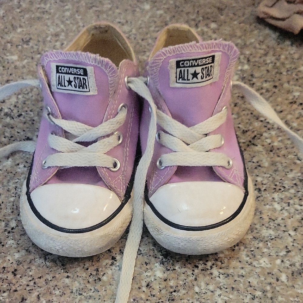 Converse Kids' Lavender Sneakers